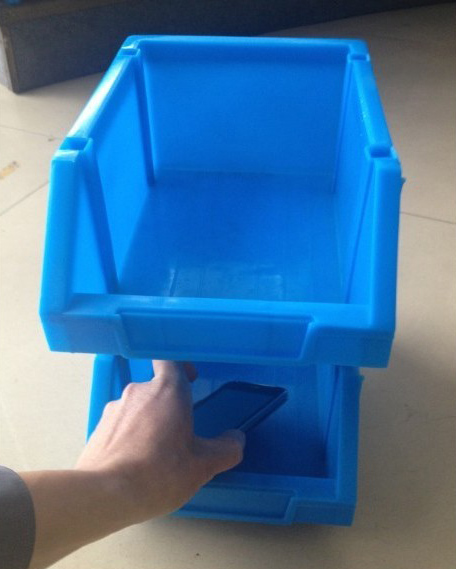 2#零件盒藍色實物取放貨物